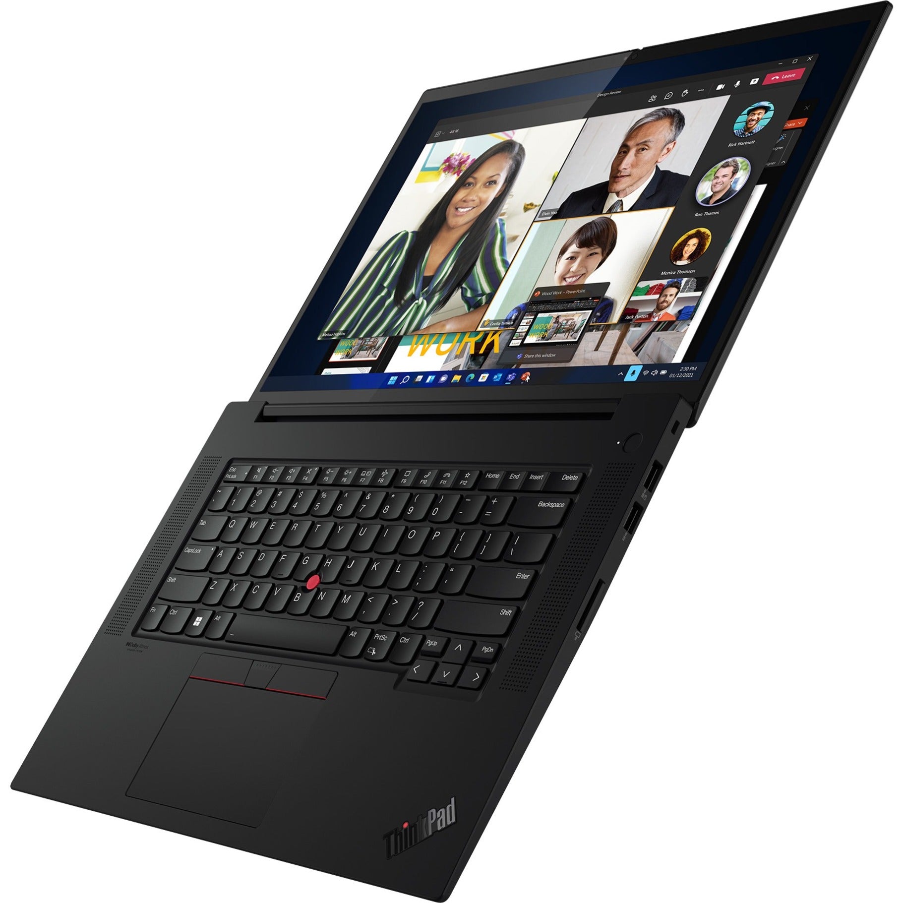 Lenovo 21DE0047US ThinkPad X1 Extreme Gen 5 16" Notebook, Core i7, 16GB RAM, 512GB SSD, Windows 11 Pro