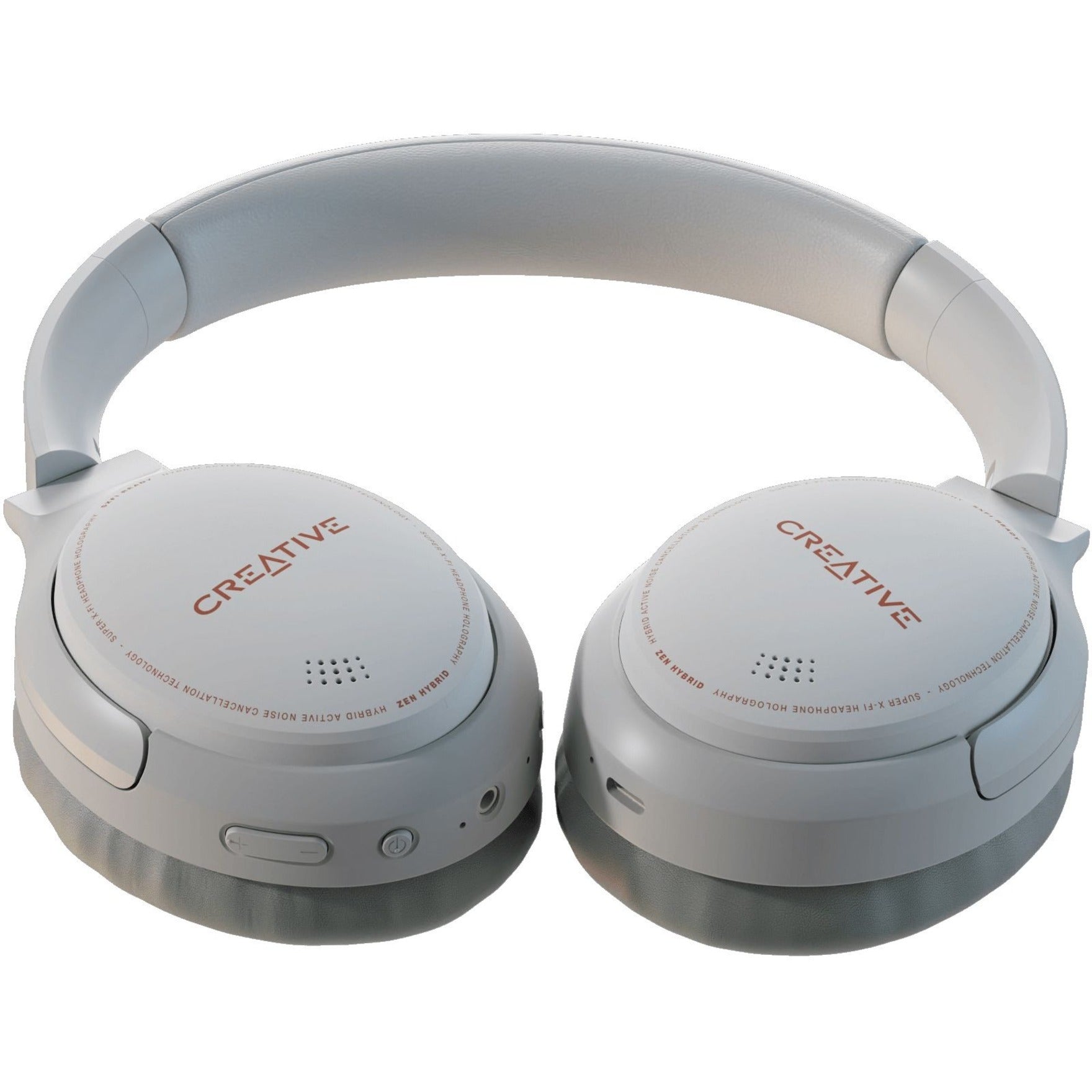 Creative 51EF1010AA000 Zen Hybrid Headset, Over-the-ear Bluetooth 5.0 Stereo Headphones with Noise Cancelling