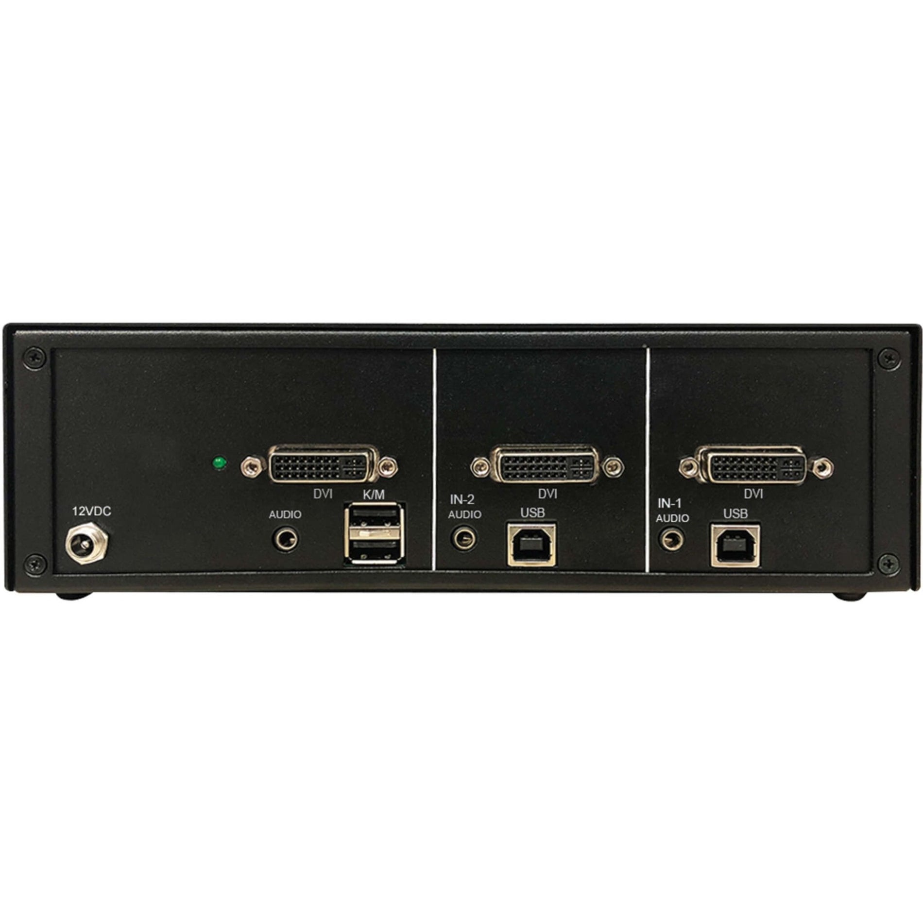 Tripp Lite B002-DV1A2-N4 Secure KVM Switch, 2-Port, Single Head, DVI to DVI, NIAP PP4.0, Audio, TAA