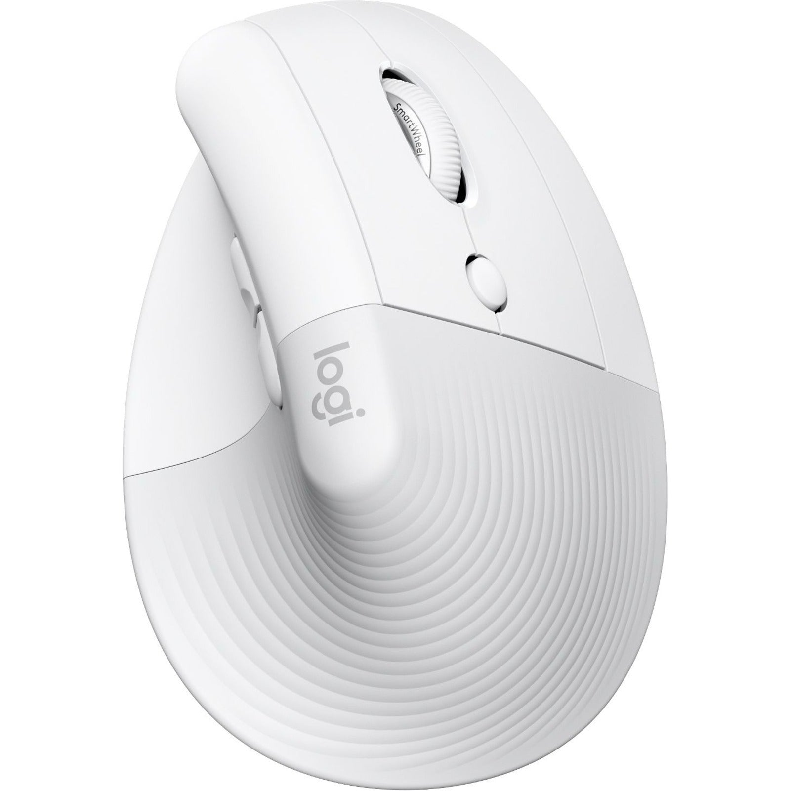 Logitech 910-006471 Lift for Mac (Off-white) Wireless Vertical Ergonomic Mouse, 6 Buttons, 4000 dpi