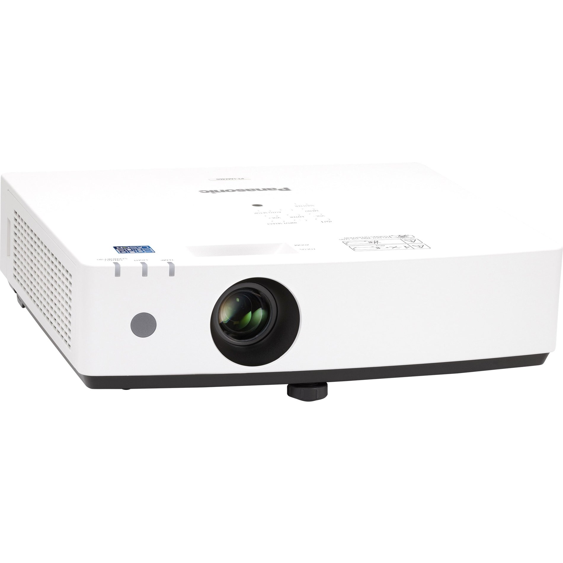 Panasonic PT-LMW420U LCD Projector, Portable Proj Laser WXGA 1280 x 800, 4200 Lumens, 1.2x Optical Zoom, HDMI, USB, RJ-45