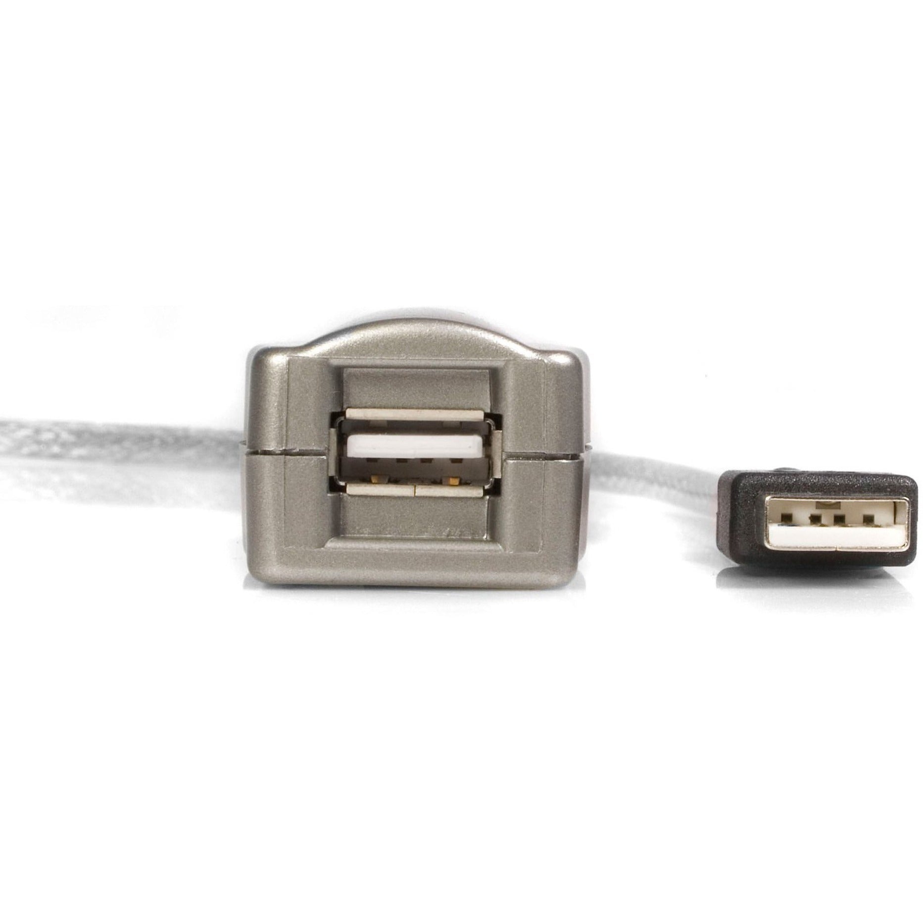 StarTech.com USB2FAAEXT15 15 ft USB 2.0 Active Extension Cable - M/F, Extend USB Connections up to 80ft, Plug & Play, No External Power Required