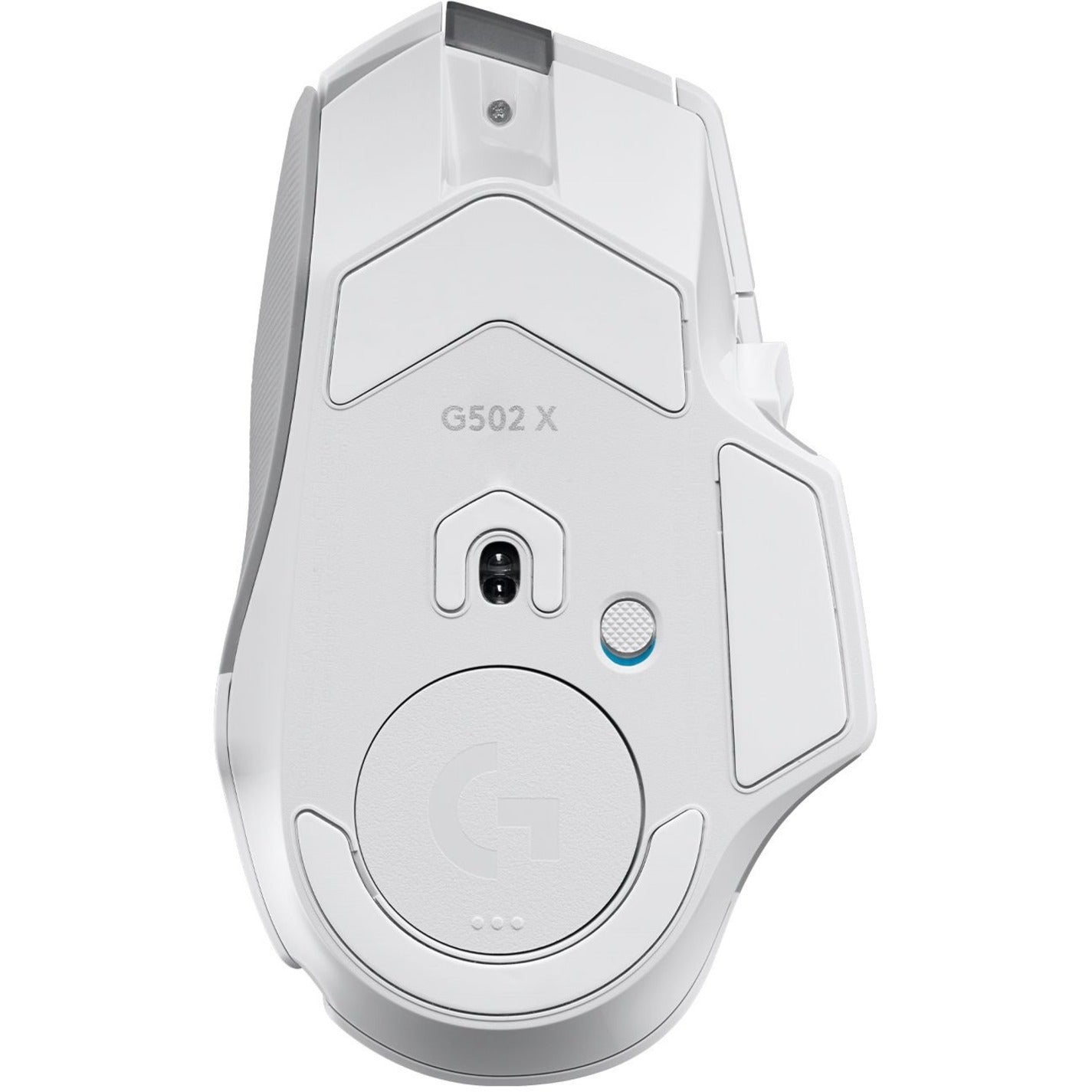 Logitech G 910-006187 LIGHTSPEED G502 X Gaming Mouse, Wireless, 25600 dpi, White