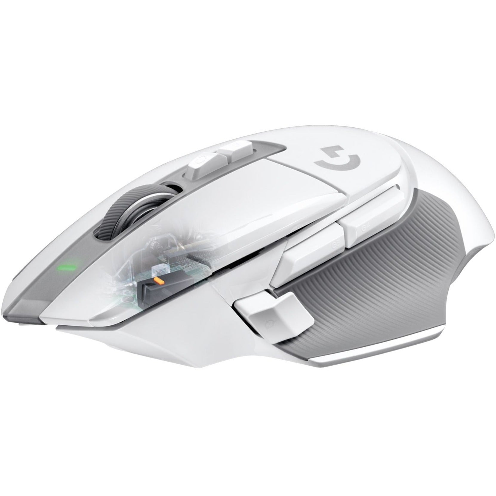 Logitech G 910-006187 LIGHTSPEED G502 X Gaming Mouse, Wireless, 25600 dpi, White