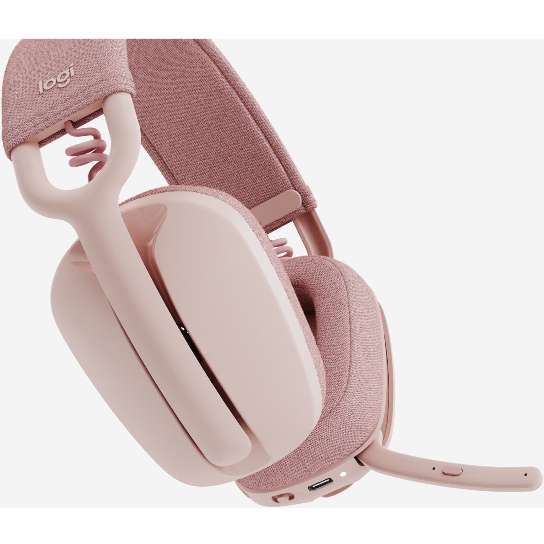 Logitech 981-001258 Zone Vibe 100 Rose, Wireless Bluetooth Headset with Noise Cancelling Microphone