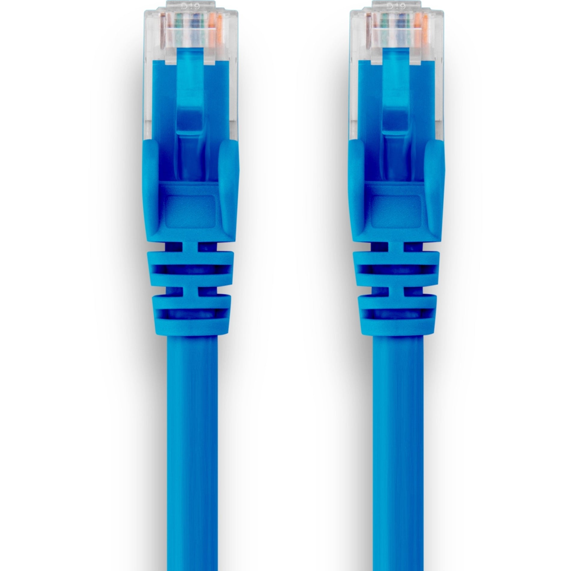 Rocstor Y10C450-BL Cat.6 Netzwerkkabel 50 ft 10 Gbit/s PoE Stranded Snagless