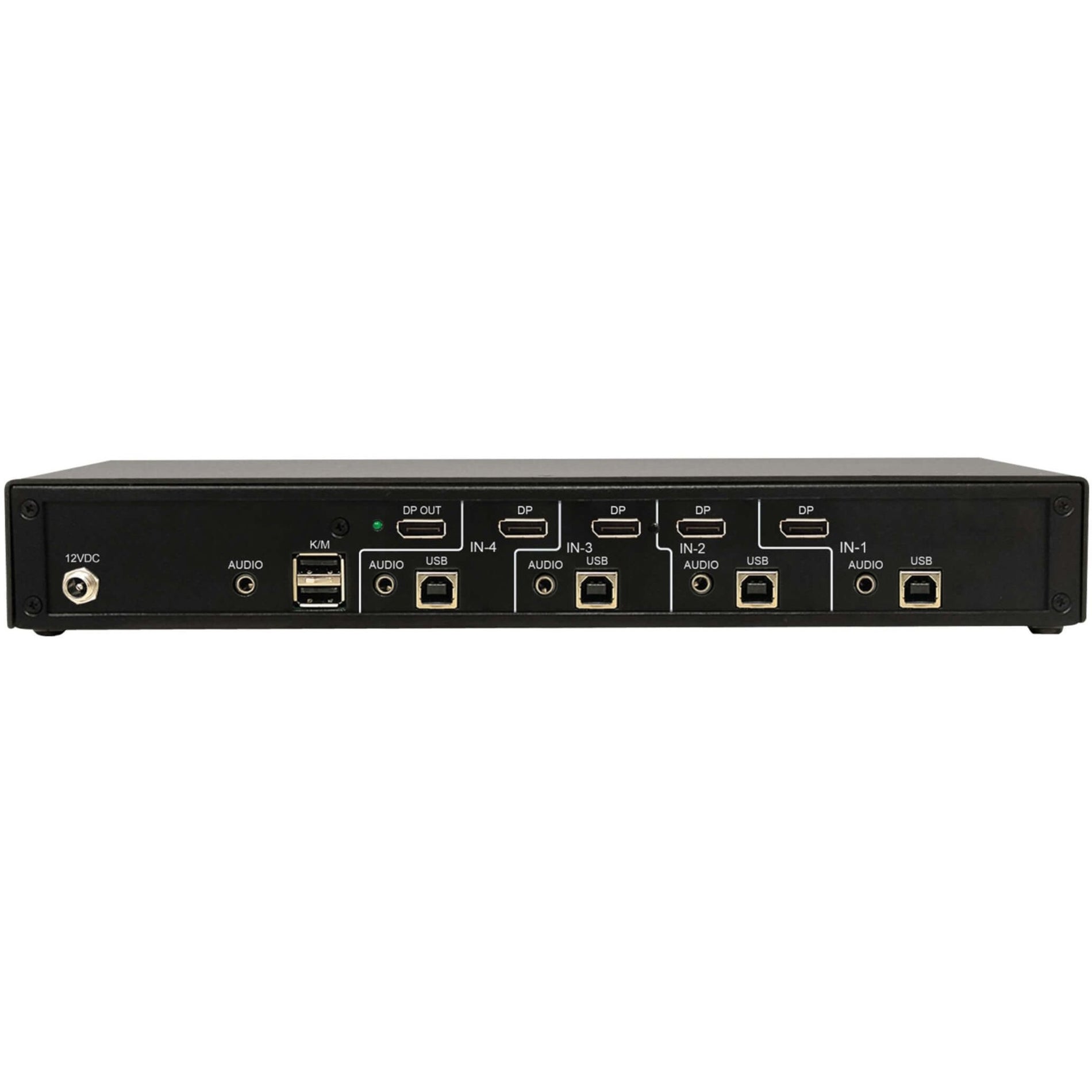 Tripp Lite B002-DP1A4-N4 4-Port NIAP PP4.0-Certified DisplayPort KVM Switch, 3840 x 2160 Resolution, 3 Year Warranty