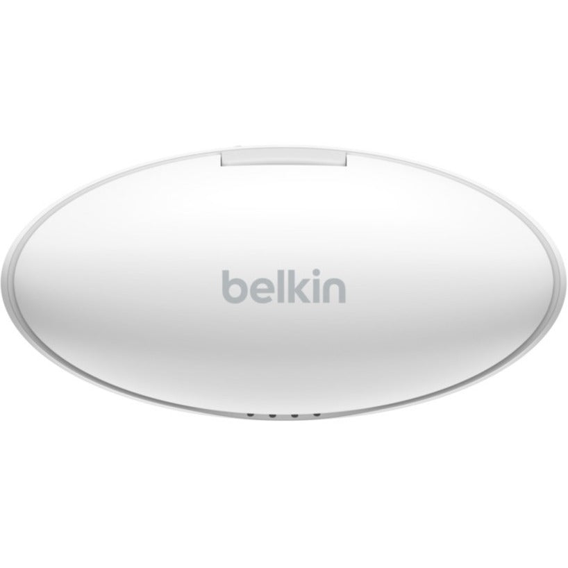 Belkin PAC003BTWH SOUNDFORM Nano Wireless Earbuds for Kids, Crystal Clear Sound, Rechargeable Battery, White
