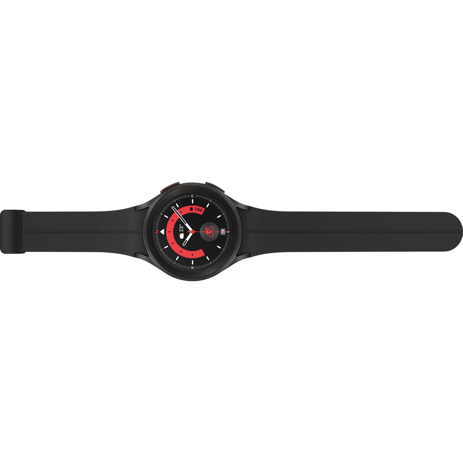 Samsung SM-R920NZKAXAA Galaxy Watch5 Pro Titanium Schwarz Wasserbeständig Schlafüberwachung GPS Bluetooth [Eingestellt]