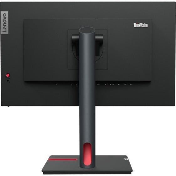 Lenovo 63B3GAR6US ThinkVision P24h-30 Widescreen LCD Monitor, 24", WQHD, USB Hub, HDMI, DisplayPort, Raven Black