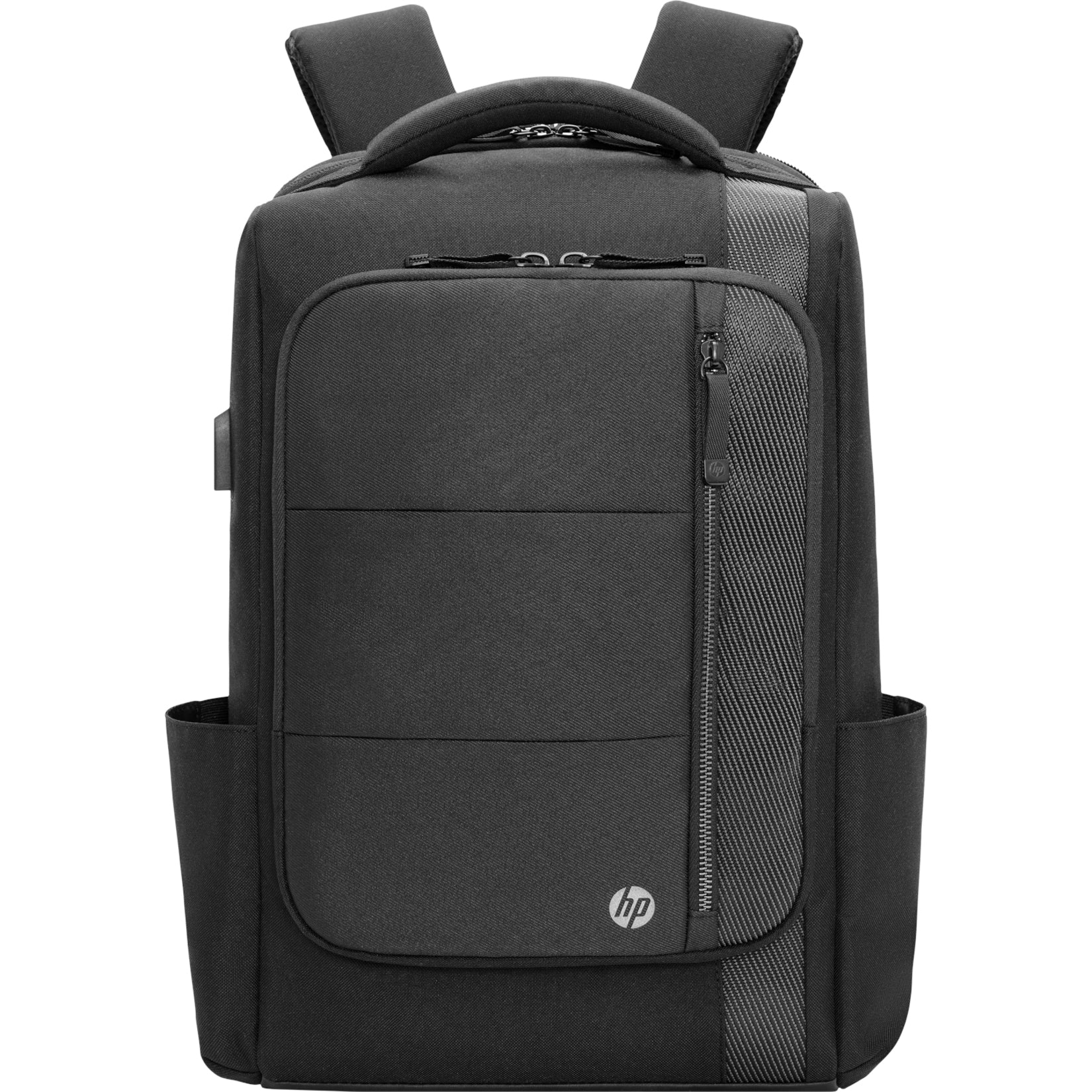 HP 6B8Y1AA Renew Executive 16-inch Laptop Backpack, Water Resistant, Black, 3 Year Warranty, Travel Essential, Trolley Strap, Shoulder Strap