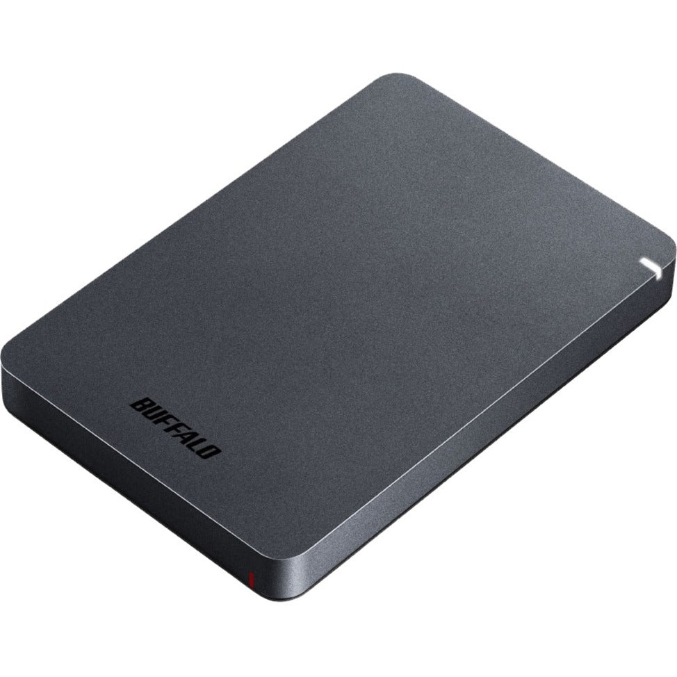 Buffalo HD-PGF1.0U3B MiniStation Safe Portable Hard Drive, 1TB, Shock Resistant, USB 3.2 for PC, Mac