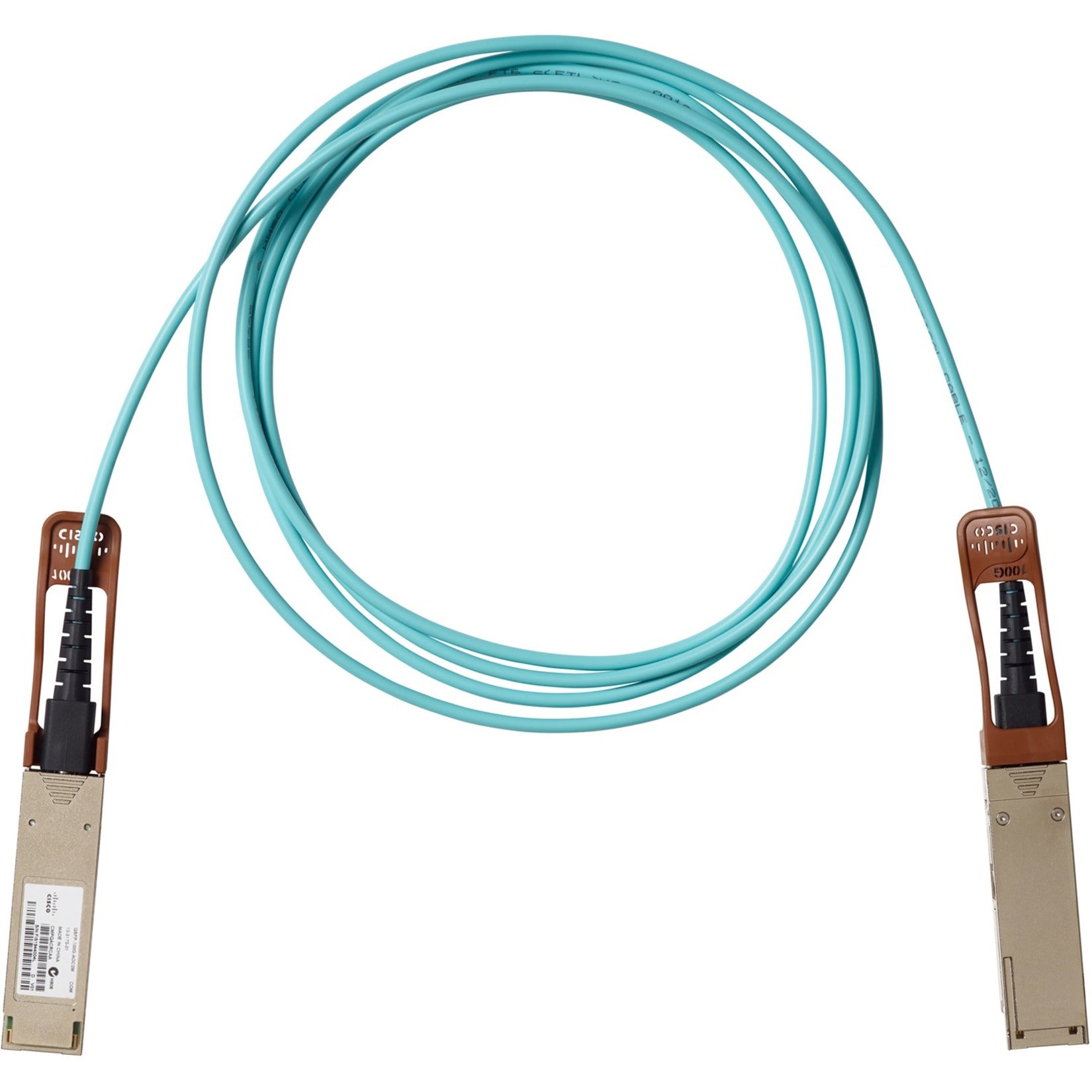 Cisco QSFP-100G-AOC10M= 100GBASE Active Optical Cables 10 Meter, High-Speed Fiber Optic Network Cable