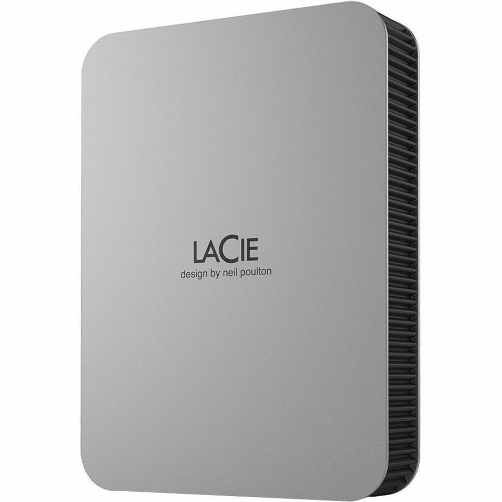 LaCie STLP1000400 Festplatte 1 TB Portable - Mond Silber