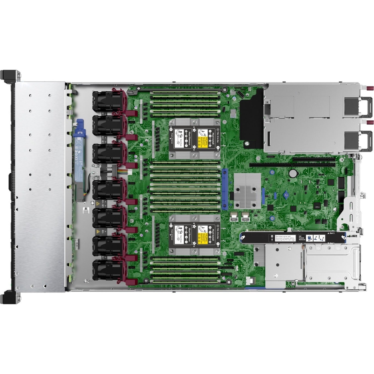 HPE ProLiant DL360 G10 1U Rack Server - Intel Xeon Silver 4214R, 32GB RAM, 12Gb/s SAS Controller [Discontinued]