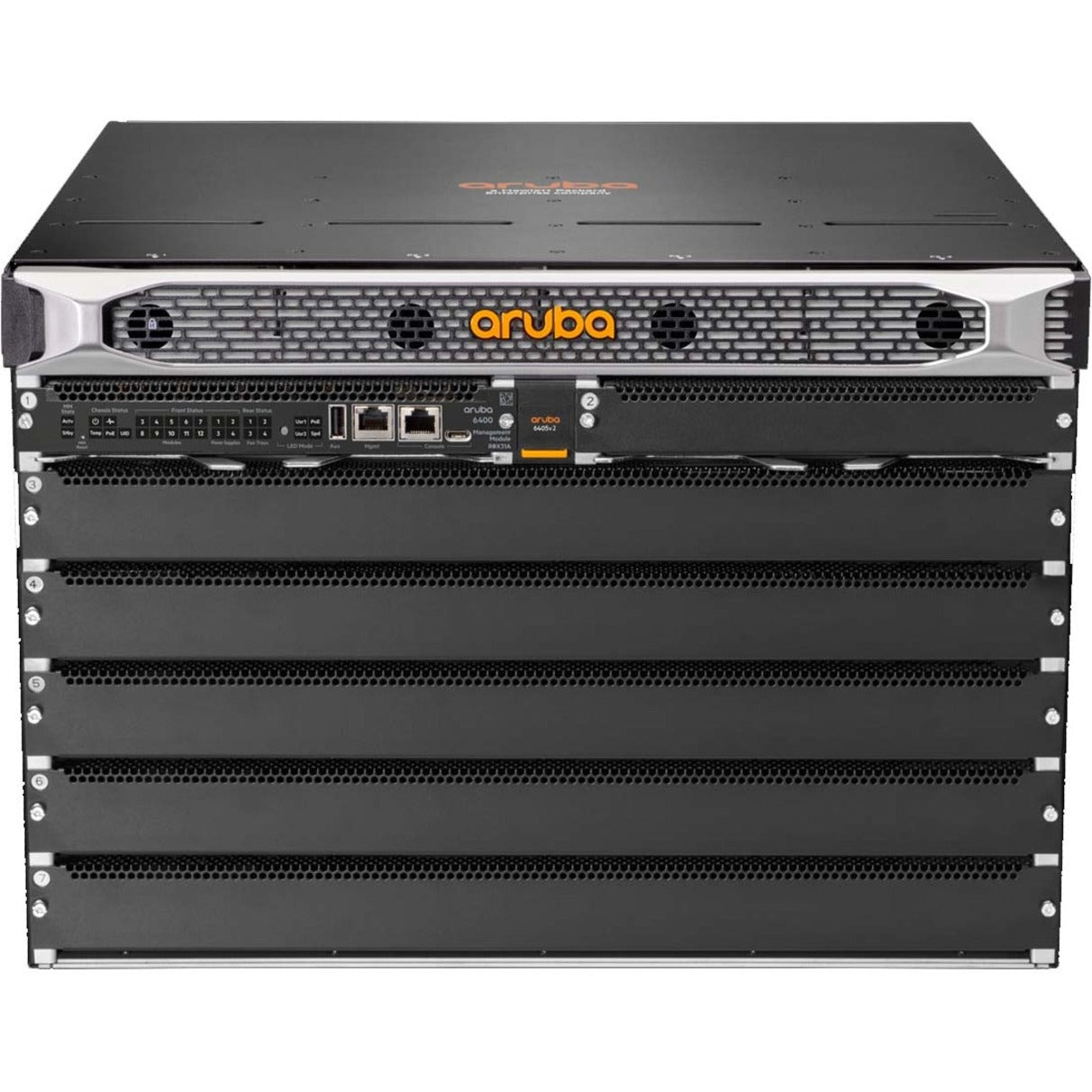 Aruba R0X26C 6405 v2 Ethernet Switch, Lifetime Warranty, 5 Expansion Slots