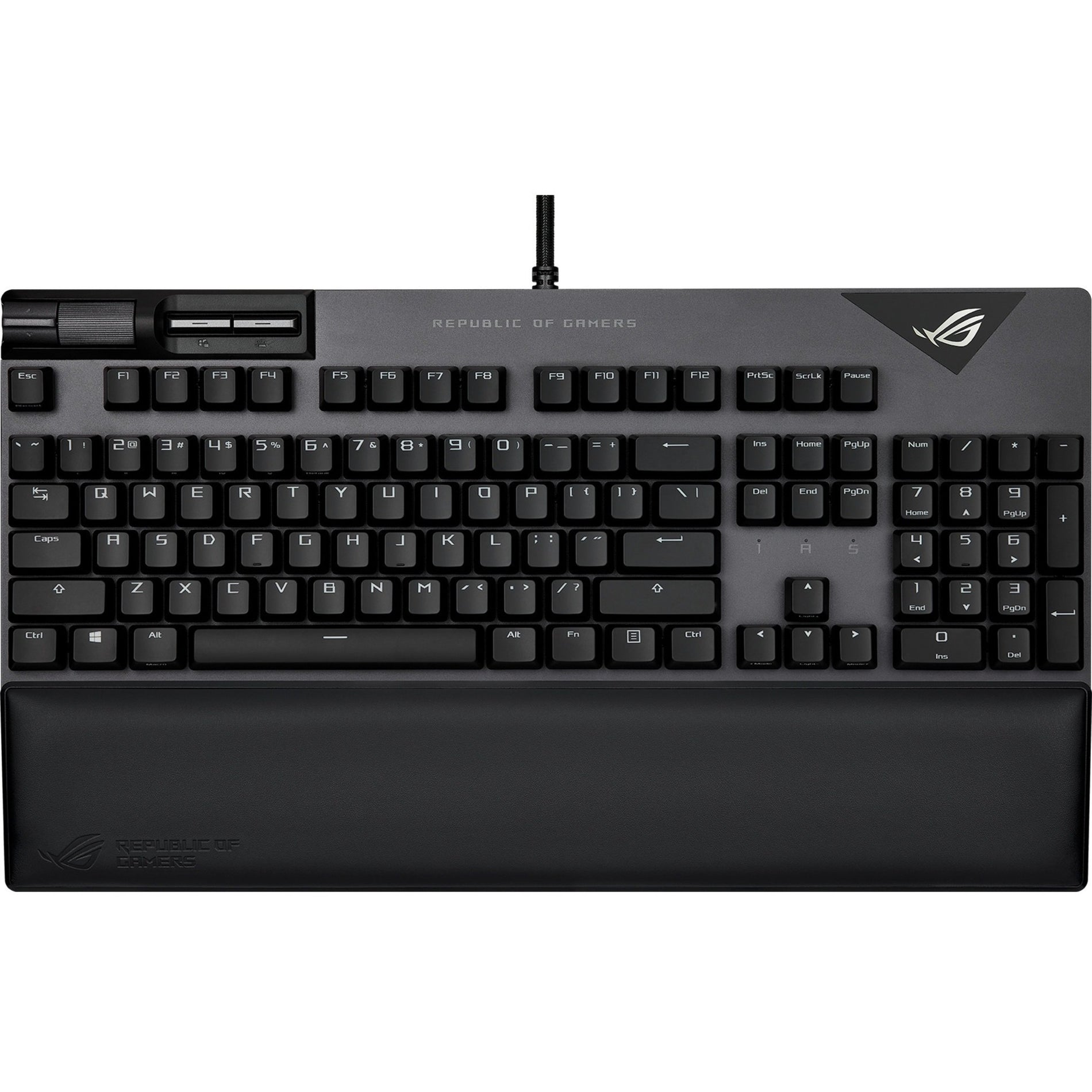 Asus XA08 STRIX FLARE II/NXBL/US/PBT Strix Flare II Gaming Keyboard, RGB LED Backlight, Mechanical Keys, USB 2.0