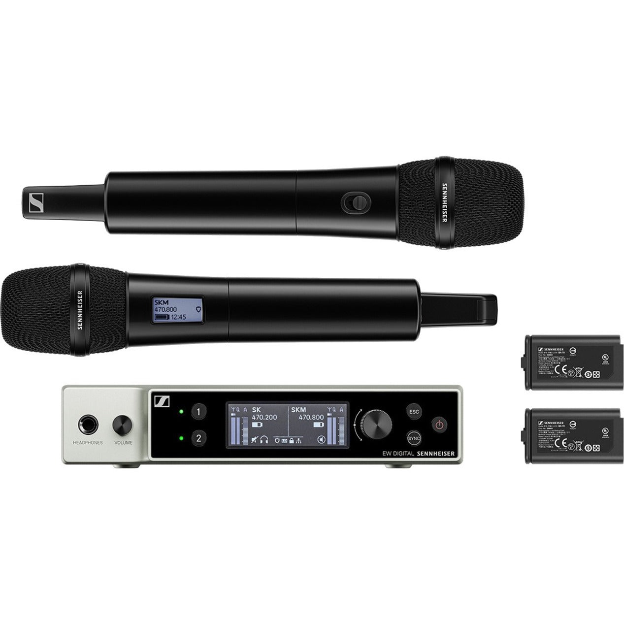 Sennheiser 509301 Wireless Microphone System, Cardioid, 20 Hz - 20 kHz Frequency Response