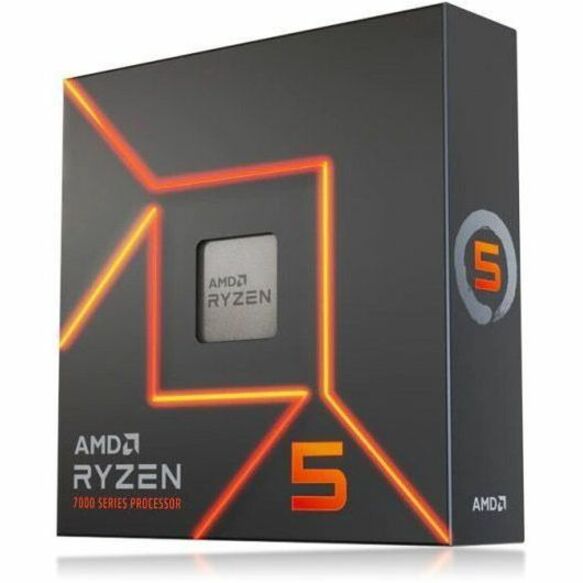 AMD 100-100000593WOF Ryzen 5 7600X Hexa-core 4.7 GHz Desktop Processor, 6-core - 12-Thread, 5.3 GHz Max Boost, Socket AM5