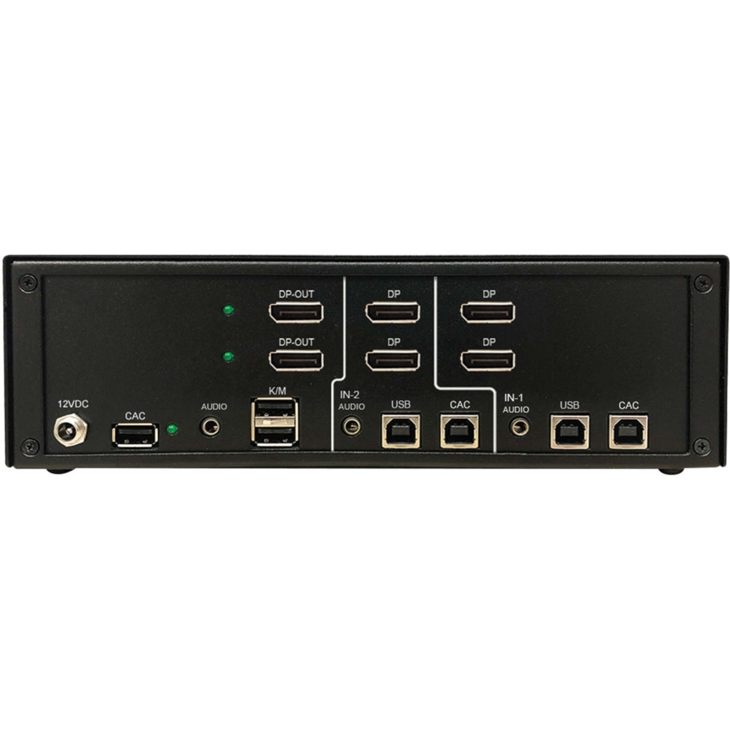 Tripp Lite B002-DP2AC2-N4 Secure KVM Switch 2-Port Dual-Head DisplayPort 4K, NIAP PP4.0 TAA