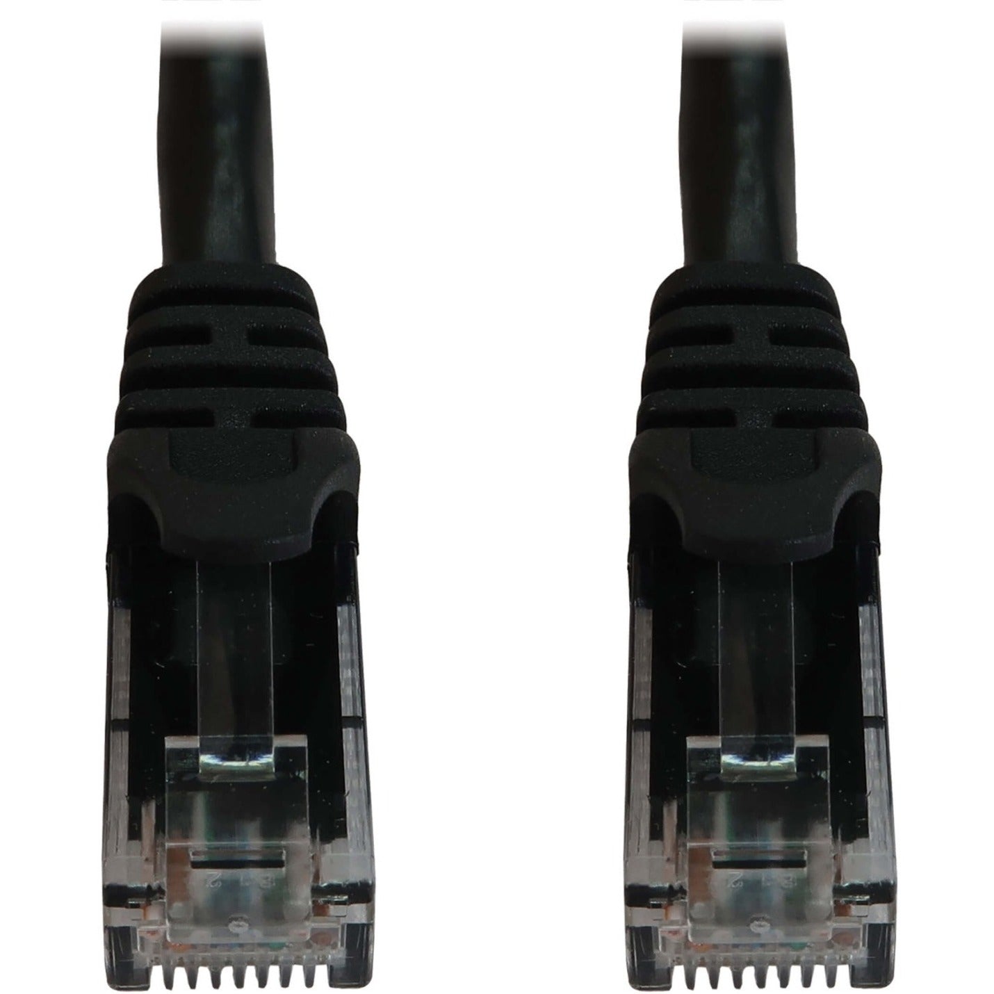 Tripp Lite N261-006-BK Cat.6a UTP Network Cable, 10G PoE, Snagless Molded, Black 6ft