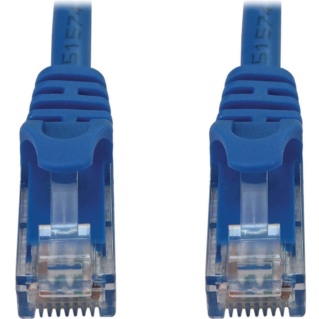 Tripp Lite N261-100-BL Cat.6a UTP Network Cable, 100ft Blue, 10G PoE, Snagless Molded