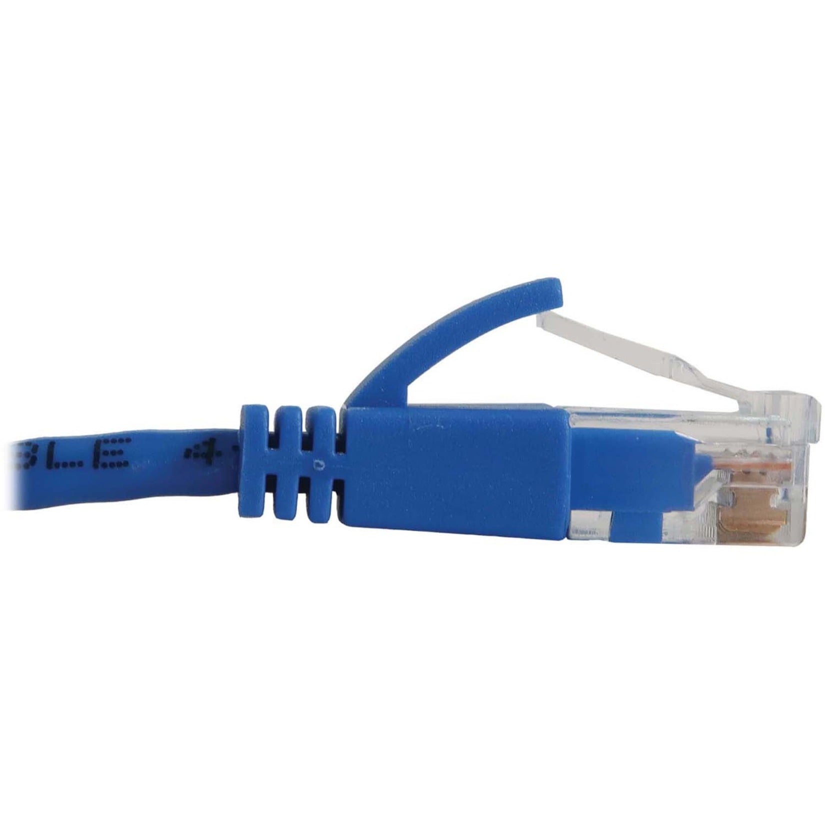 Tripp Lite N261-S6N-BL Cat6a UTP Patch Network Cable, 10G PoE, Blue 6in