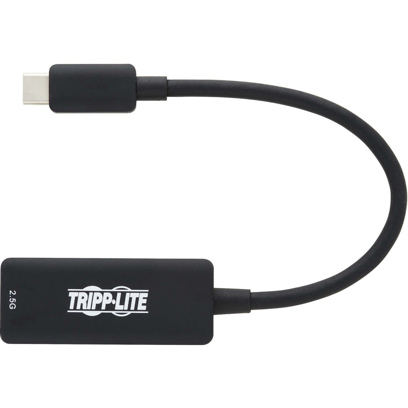 Tripp Lite U436-06N-2P5 Gigabit Ethernet Adapter, USB C to RJ45 Network Adapter, Plug and Play, 320 MB/s Data Transfer Rate
