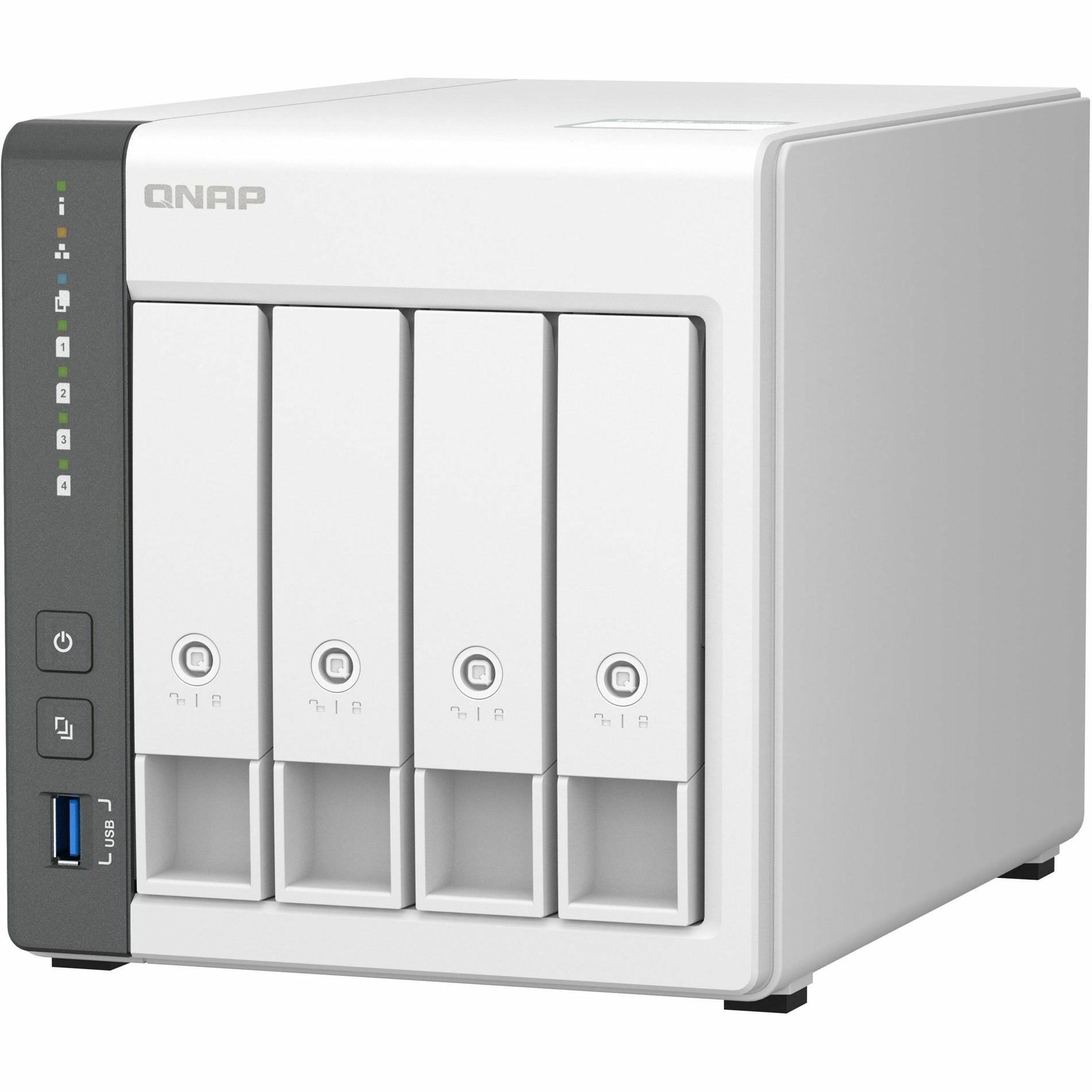 QNAP TS-433-4G TS-433-4G-US TS-433-4G SAN/NAS Storage System, Quad-core Processor, Gigabit Ethernet
