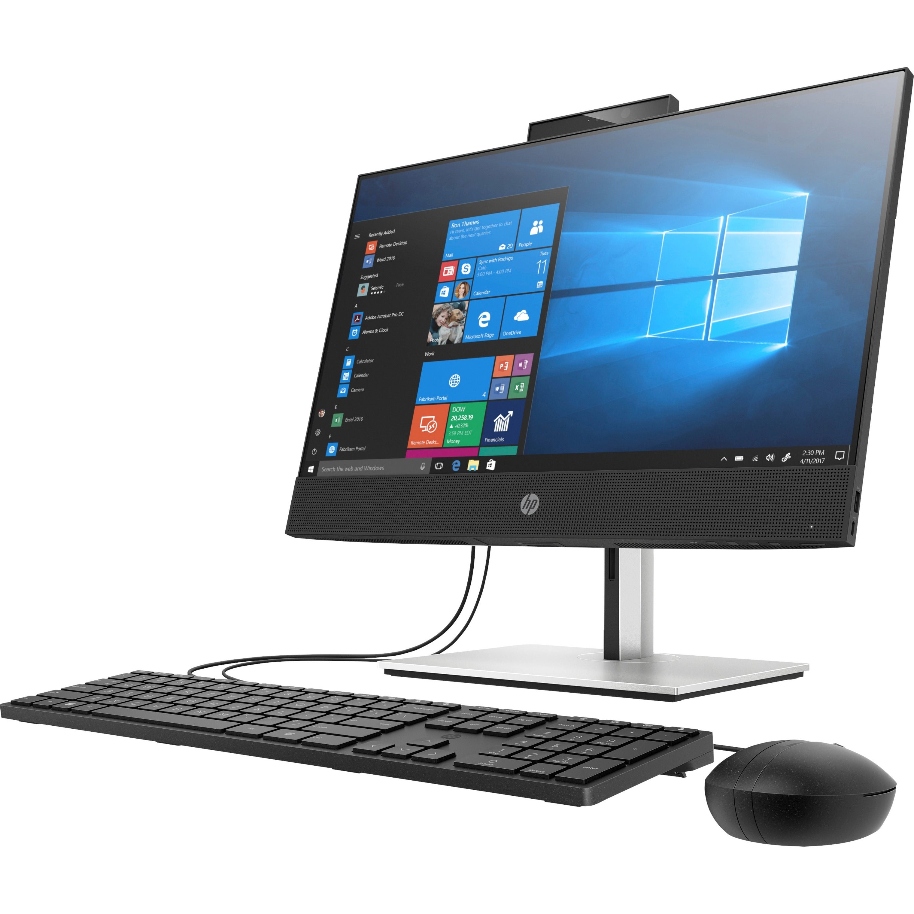 HP ProOne 600 G6 All-in-One 21.5 Touchscreen PC, Intel i5-10500, 8GB RAM, 256GB SSD, Windows 11 Pro