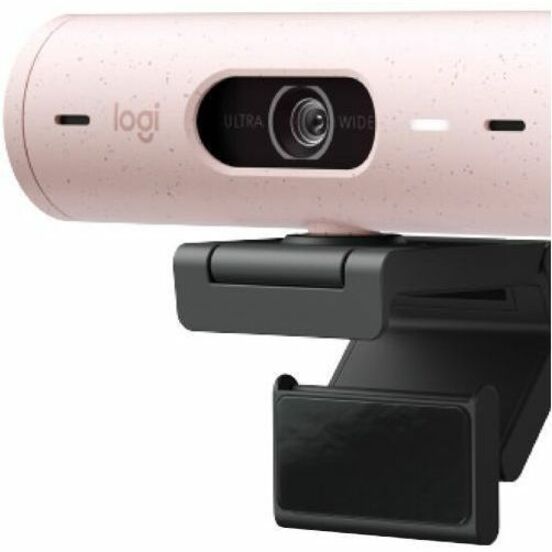 Logitech 960-001432 BRIO 500 Full HD Webcam, 4 Megapixel, 60 fps, Rose, USB Type C