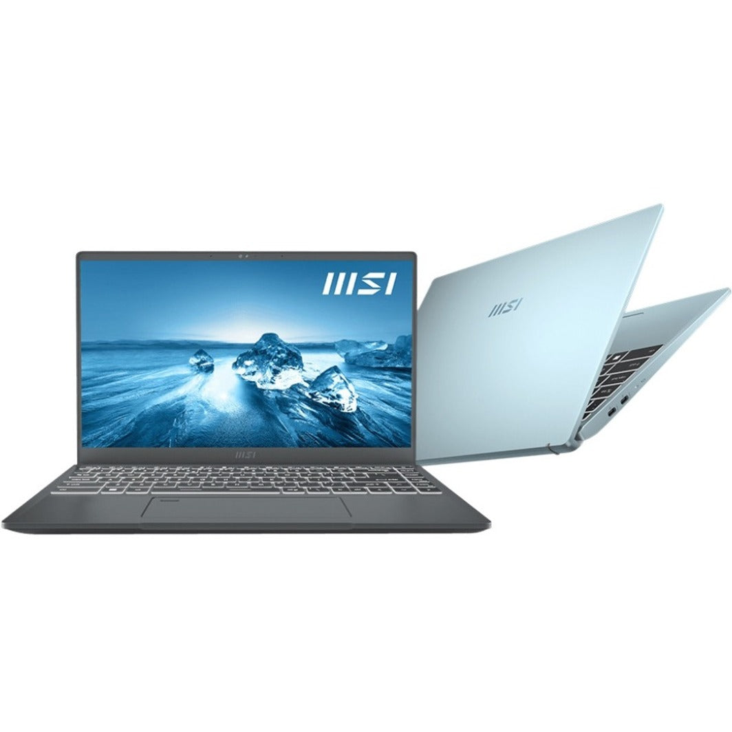 MSI PRE14EVOM217 Prestige 14Evo A11MO-217 Notebook, 14" FHD Ultra Thin and Light Business Laptop, i7-1195G7 Iris Xe, 32GB RAM, 1TB SSD, Windows 11