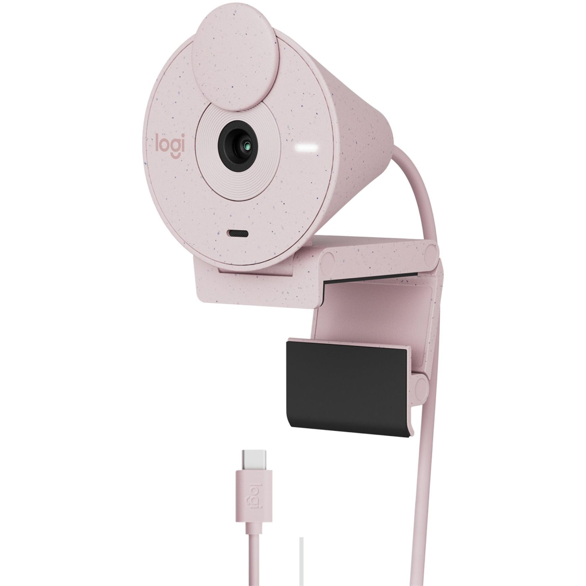 Logitech 960-001447 Brio 300 Webcam, High-Resolution Video Calls and Conferencing