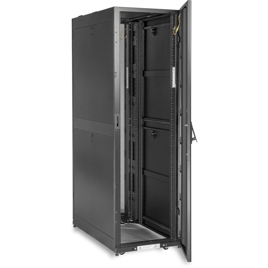 Rocstor Y10E007-B1 SolidRack R3100 Rack 42U Enclosure With Side Panels ...