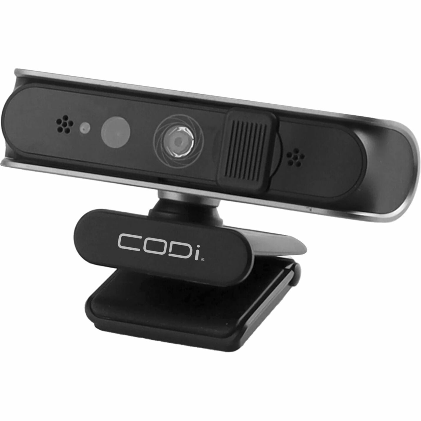CODi A05023 Allocco 1080P IR Facial Recognition Webcam, 30 fps, Black, USB Type A