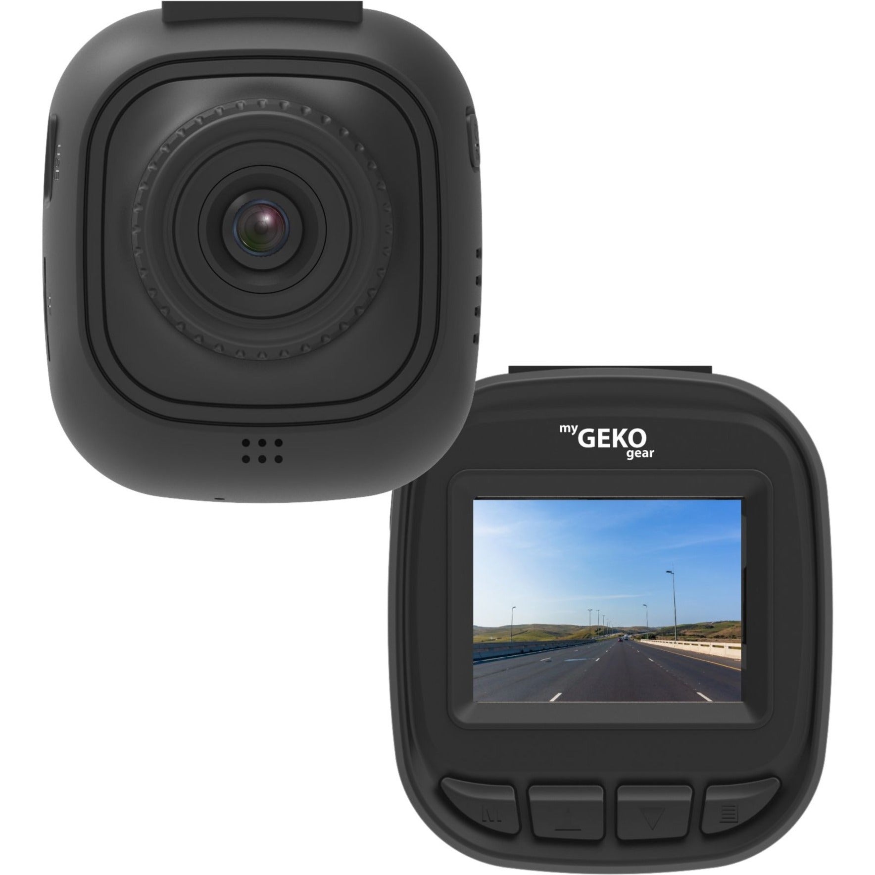 myGEKOgear GO1328G Orbit 132 Vehicle Camera, Full HD 1080p, Wi-Fi, Blind Spot Mirrors