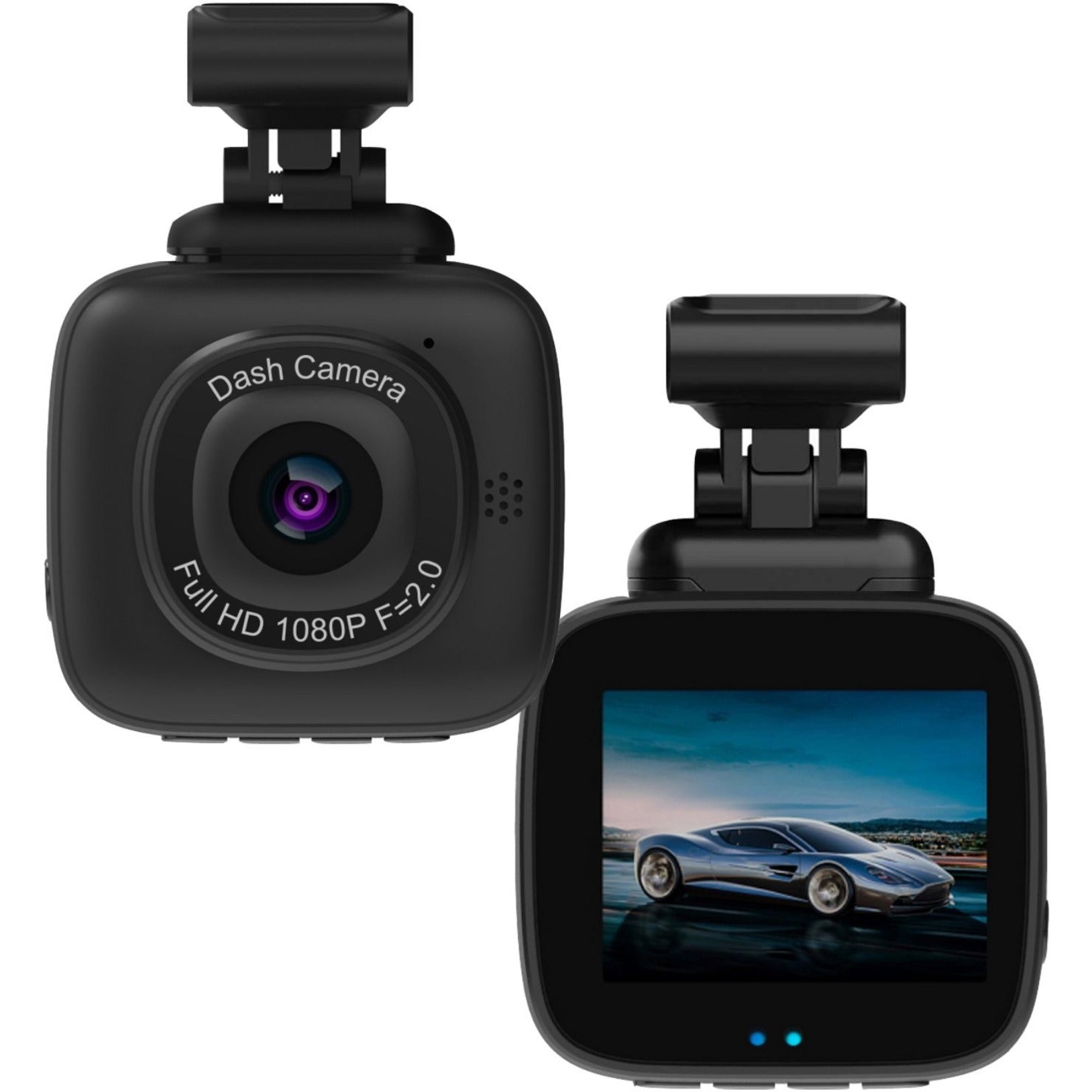 myGEKOgear GO5008G Orbit 500 Vehicle Camera, Full HD 1080p, Wi-Fi Dash Cam with OBD II Cable