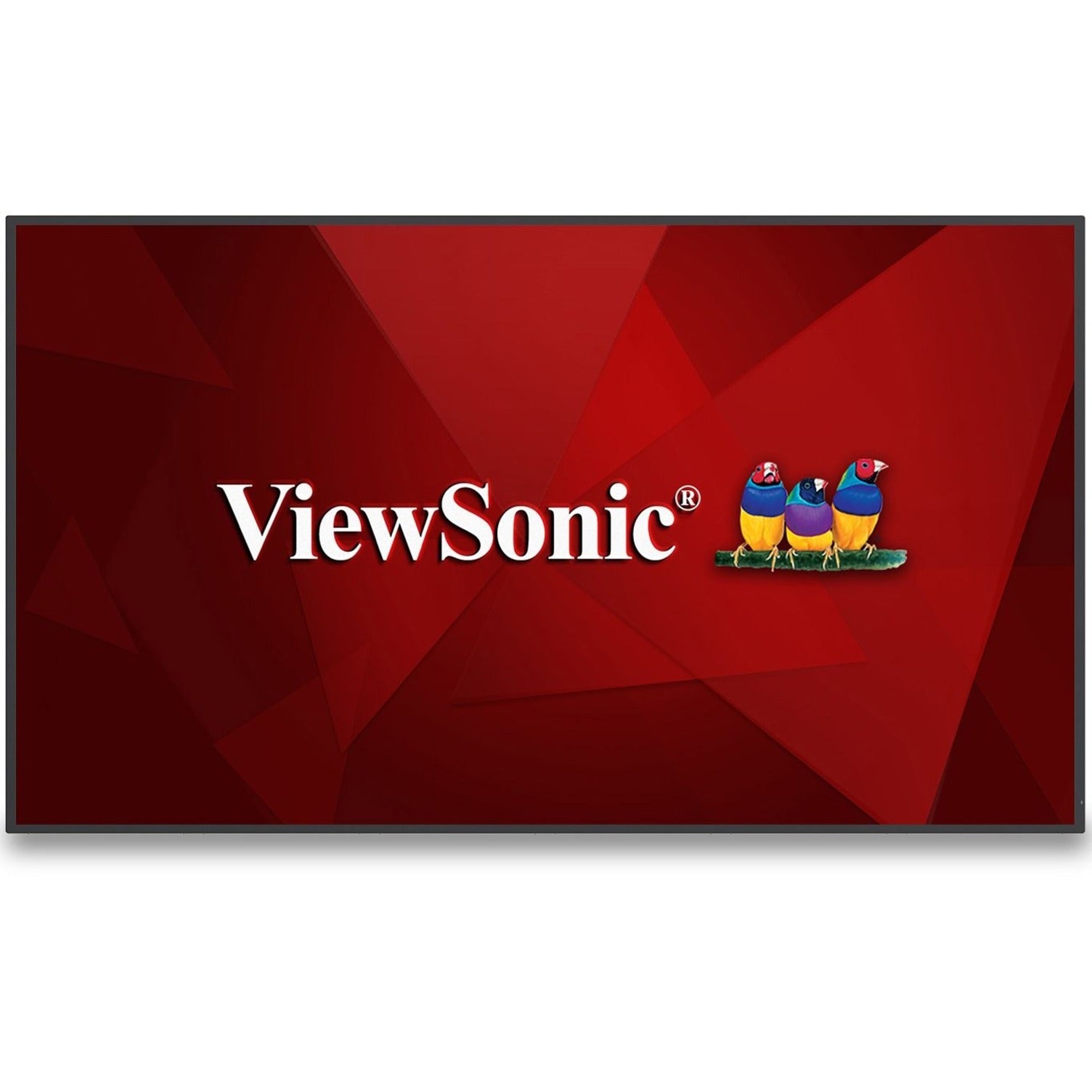 ViewSonic CDE7530 Wireless Presentation Display, 75" 4K LCD, Android 11, 3 Year Warranty