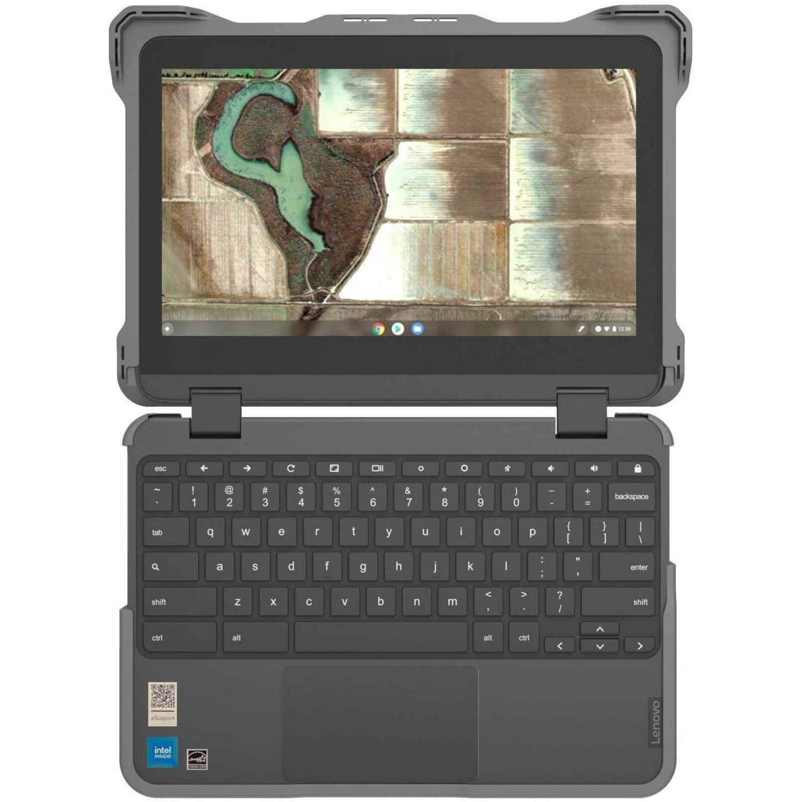 MAXCases LN-ESF-300E-G3-GRY Chromebook Case, Gray