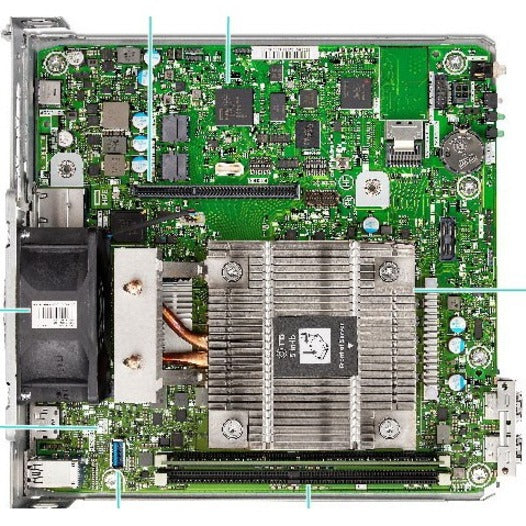 HPE ProLiant MicroServer Gen10 Plus v2 Ultra Micro Tower Server - Intel Pentium Gold G6405, 16GB RAM [Discontinued]
