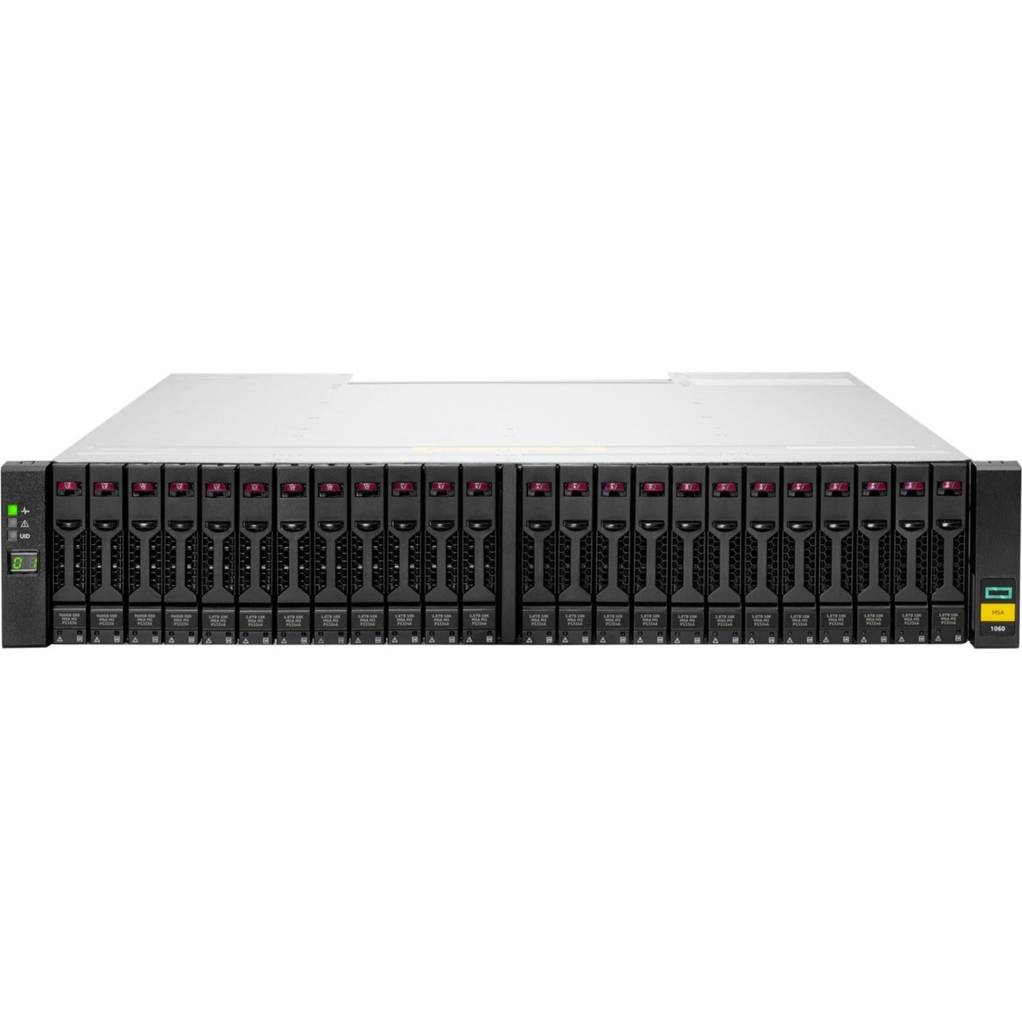 HPE R0Q86B MSA 1060 10GBASE-T iSCSI SFF Storage, Clustering Supported, 24 Drive Support