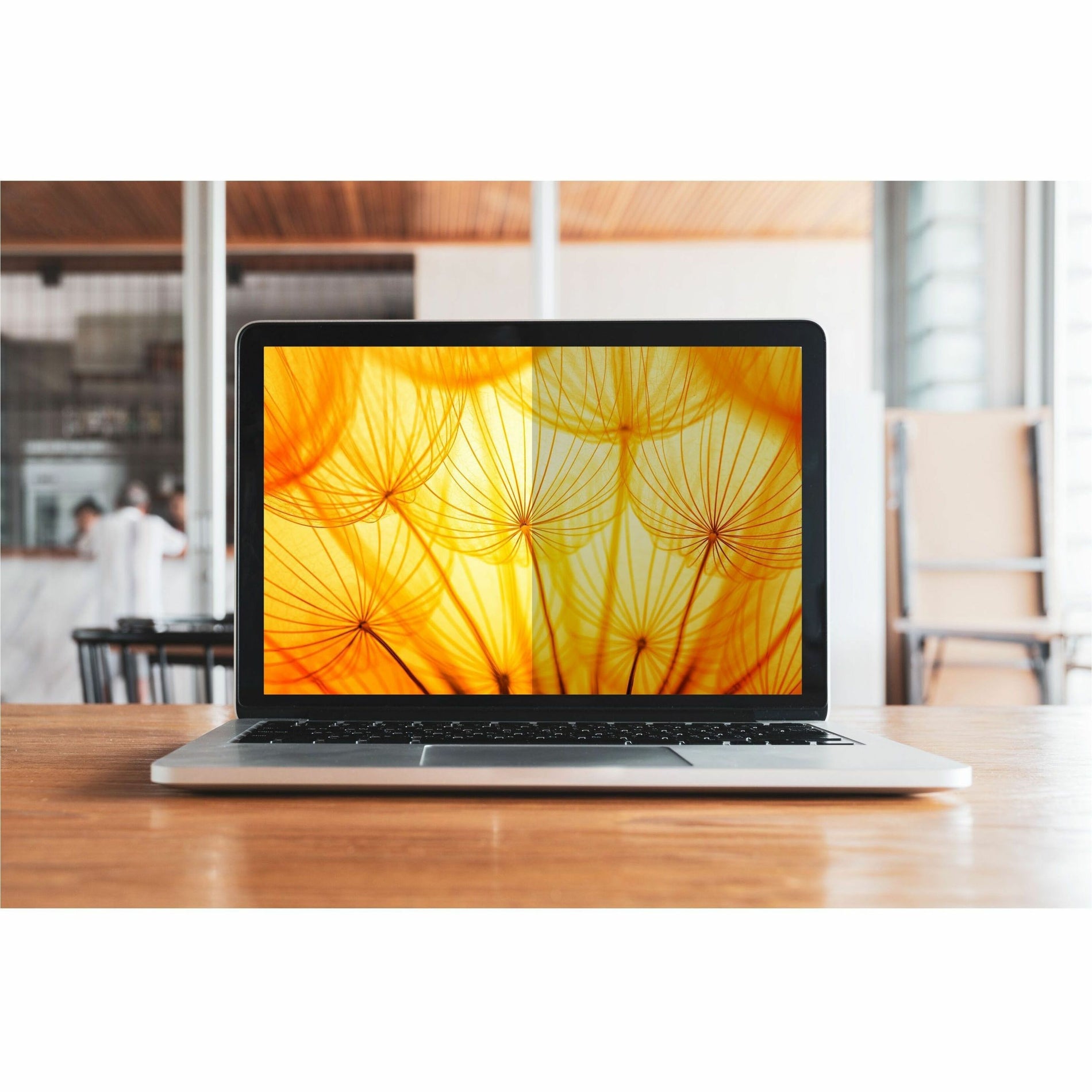 3M BP125W9B Bright Screen Privacy Filter for 12.5in Laptop, 16:9, Ultra Slim, Blue Light Reduction, Matte Black