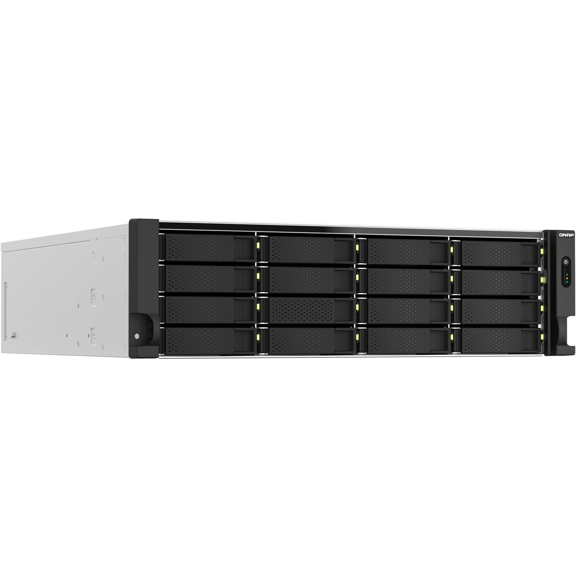 QNAP TS-H2287XU-RP-E2378-64G SAN/NAS Storage System TS-H2287XU-RP-E2378-64G-US, 64GB DDR4, 22 Drive Bays, 10GbE Ethernet