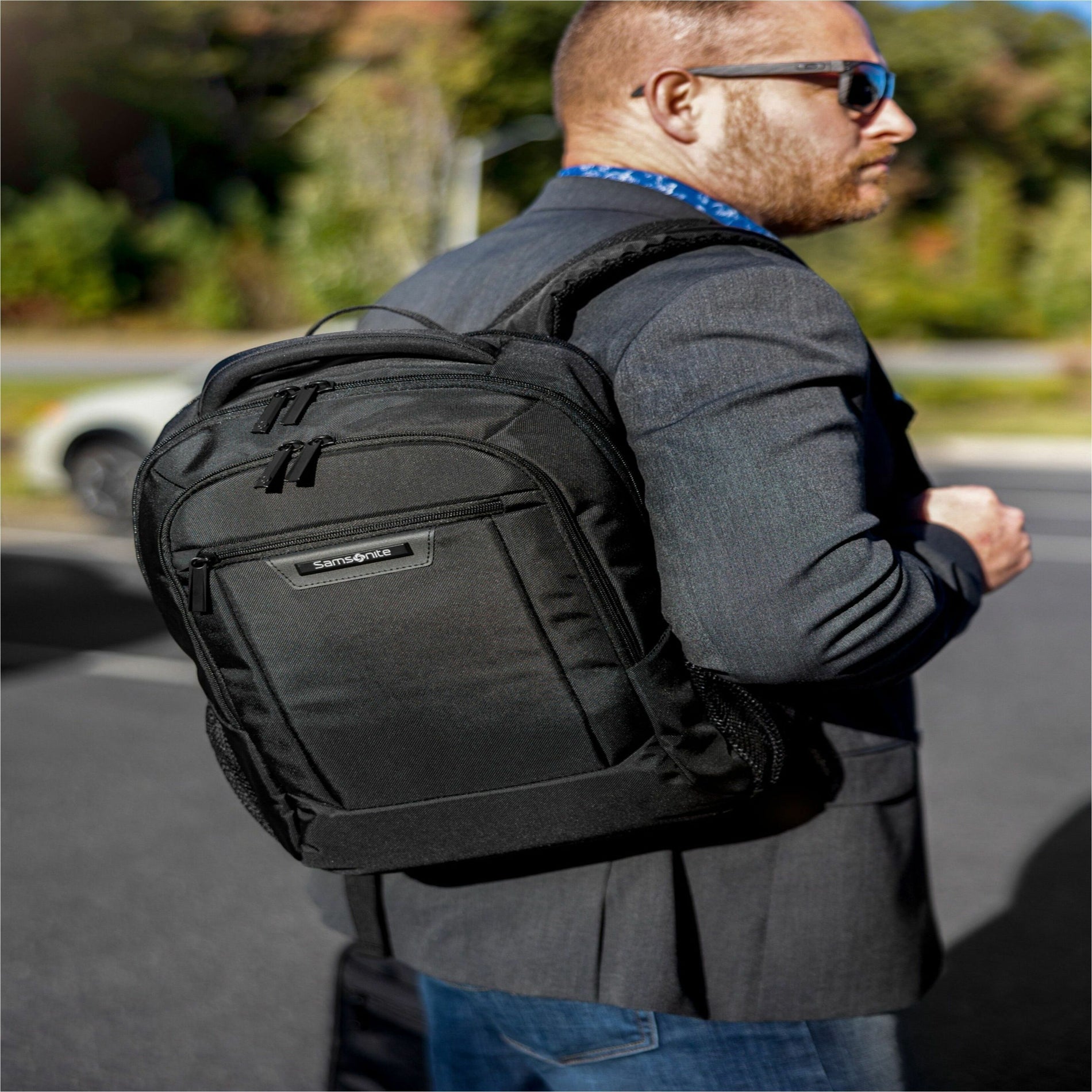 Samsonite 141277-1041 Classic Business 2.0 Standard Backpack, for 15.6" Laptop, BLACK