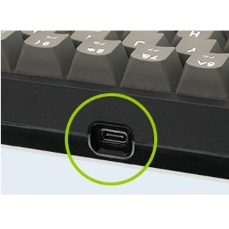 IOGEAR GKB610R MECHLITE NANO USB/Wireless Keyboard, Compact Mechanical Gaming Keyboard with RGB Backlight