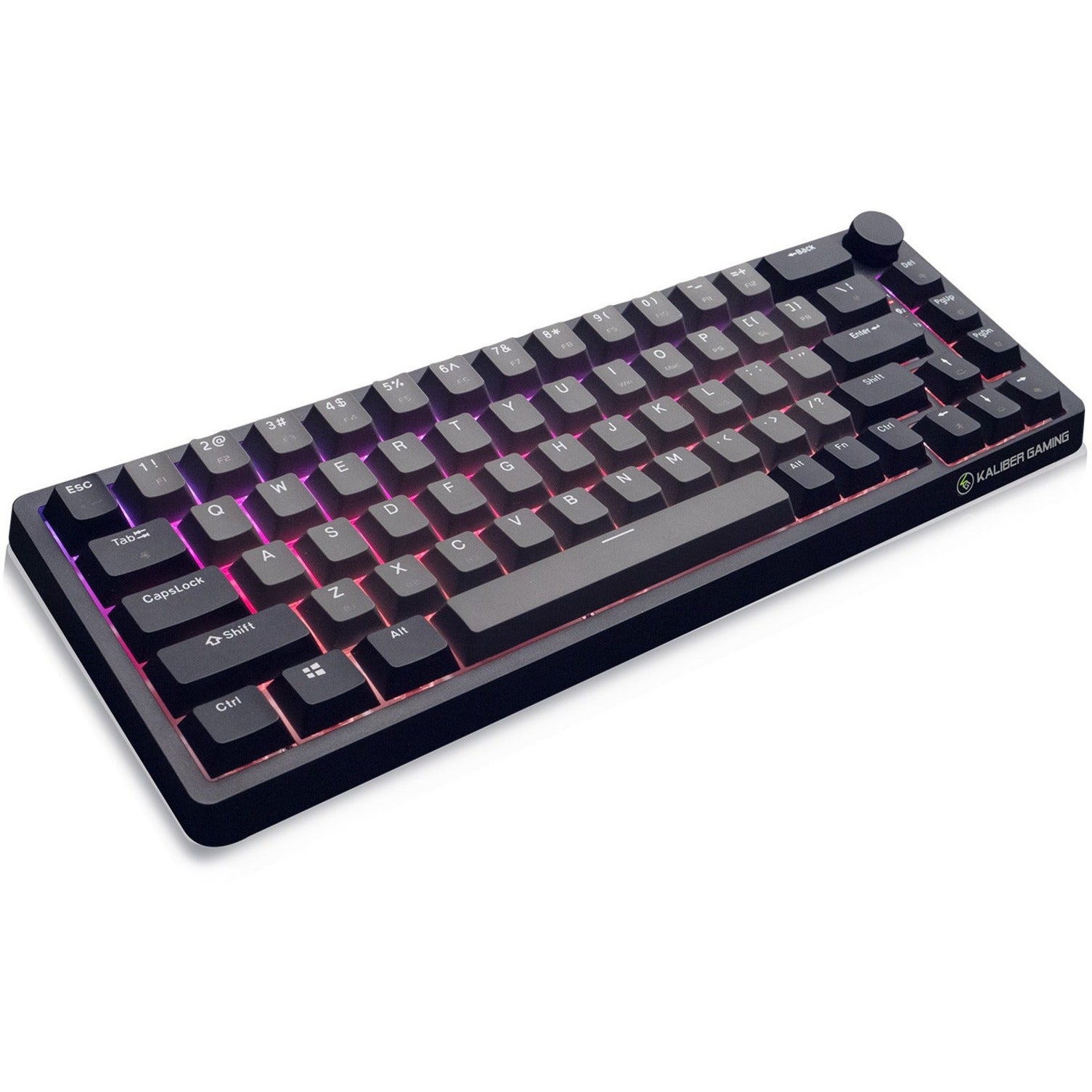 IOGEAR GKB610R MECHLITE NANO USB/Wireless Keyboard, Compact Mechanical Gaming Keyboard with RGB Backlight