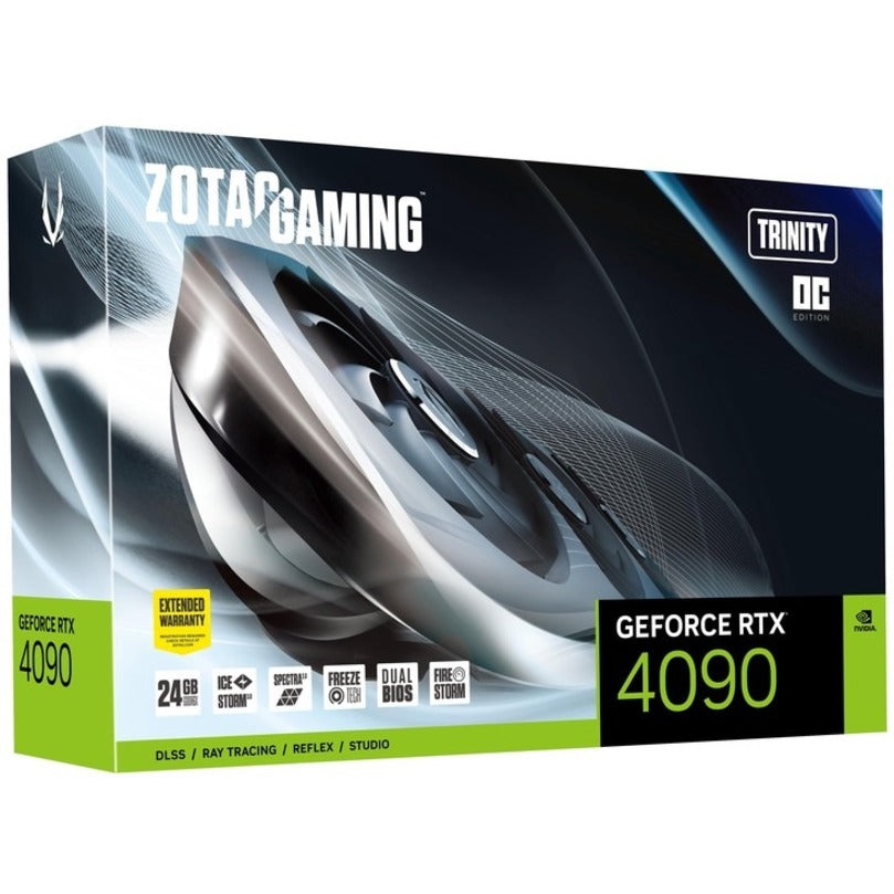 Zotac ZT-D40900J-10P GAMING GeForce RTX 4090 Trinity OC Graphic Card, 24GB GDDR6, 3XDP HDMI 2535MHz