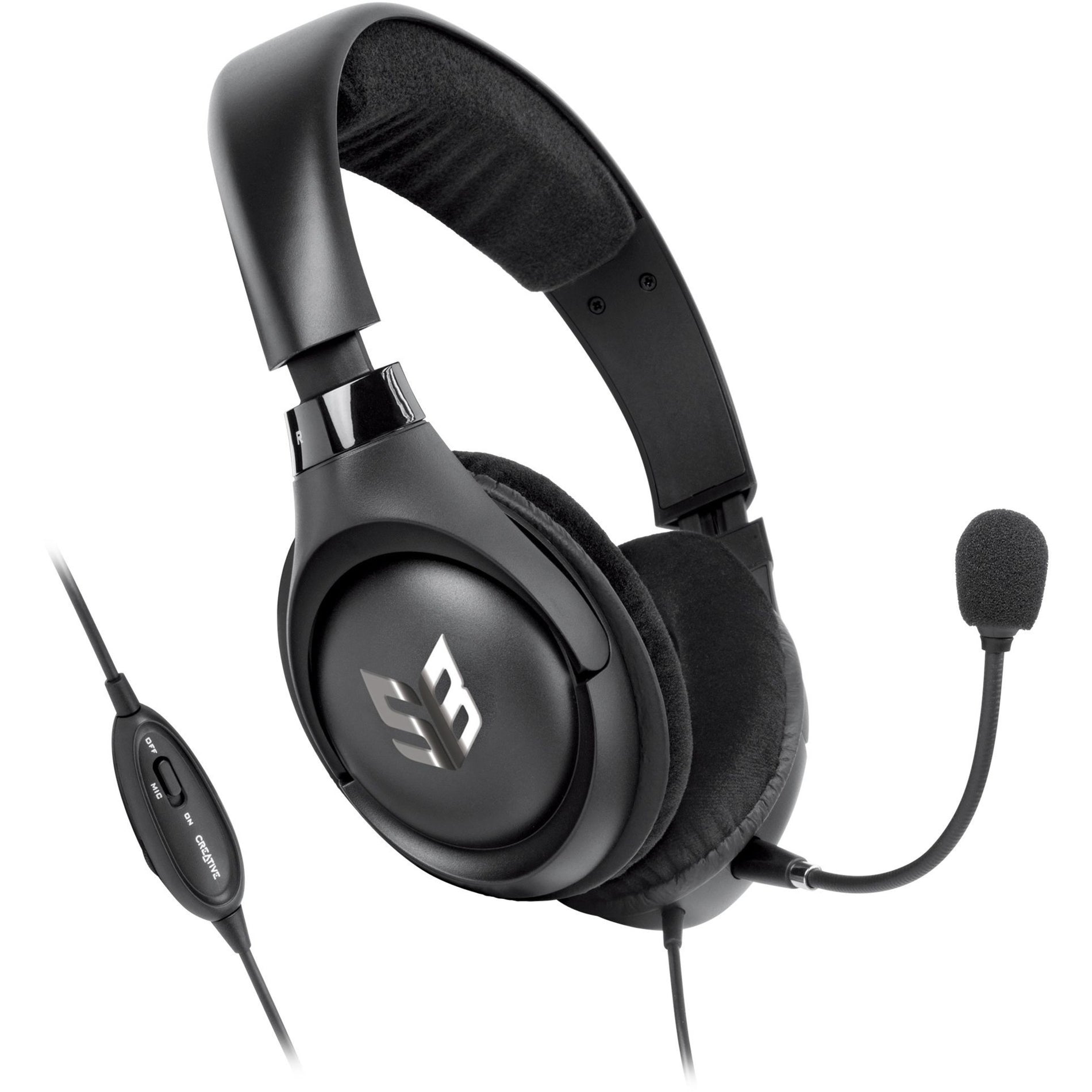 Sound Blaster 70GH032000001 Blaze V2 Gaming Headset, Stereo Sound, Noise Cancelling Microphone, Comfortable and Lightweight