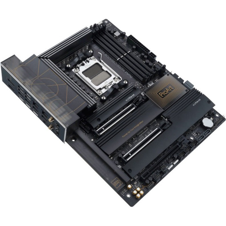 Asus PROART X670E-CREATOR WIFI Desktop Motherboard, AMD X670 Chipset, Ryzen Processor Supported, ATX Form Factor