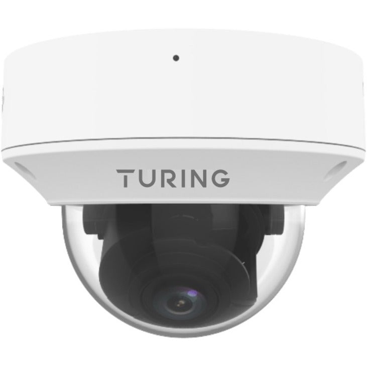 Turing Video TP-MMD4MV2-1Y Smart 4MP Dome Network Camera, 5x Optical Zoom, Memory Card Storage, H.264/H.265 Video Formats, 2688 x 1520 Resolution